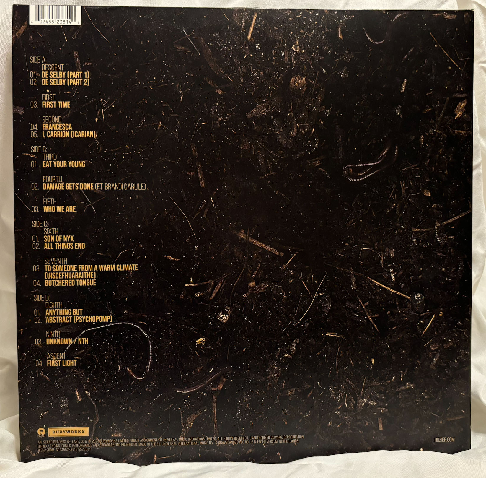 Unreal Unearth back cover